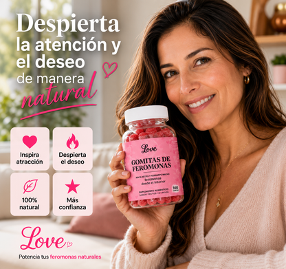 Love Gomitas de Feromonas - Enciende la pasion